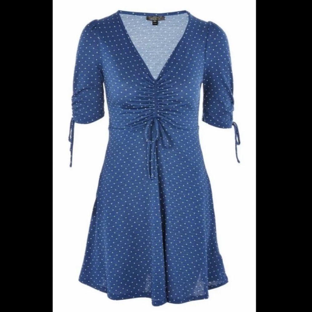 Topshop Polka Dot Mini Dress